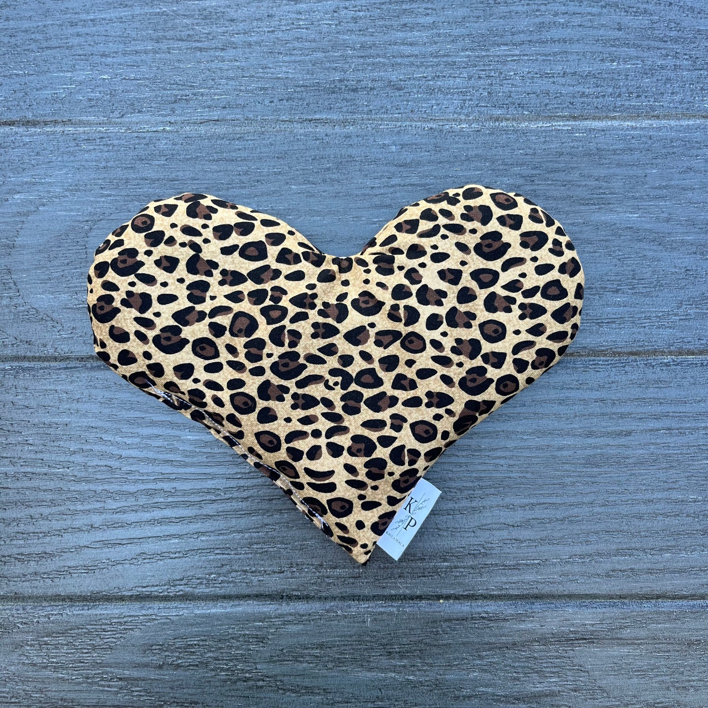 Cheetah Print - Heart Bag - Hot and Cold Pack