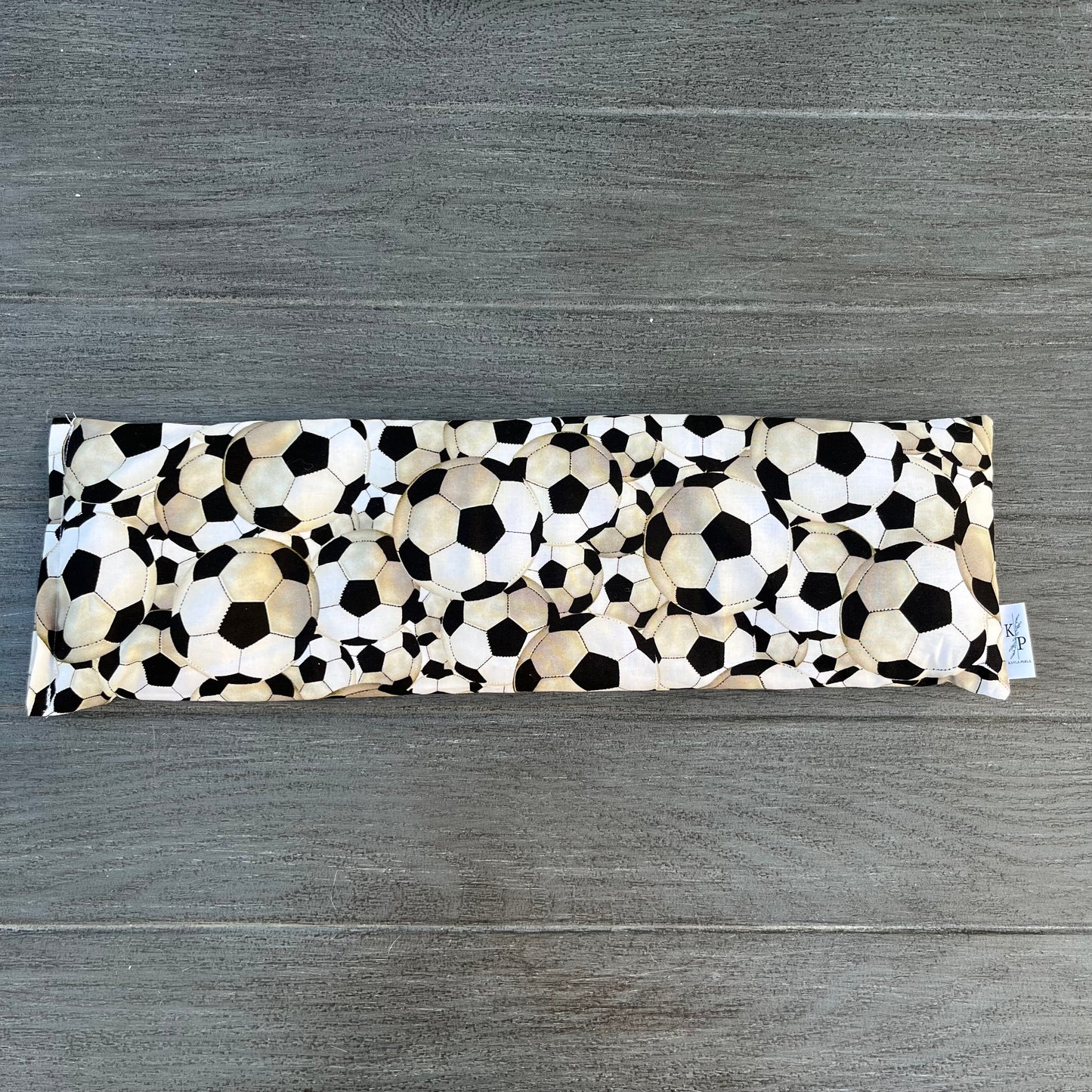 Soccer - Lavender Rice Bag - Large Hot and Cold Pack