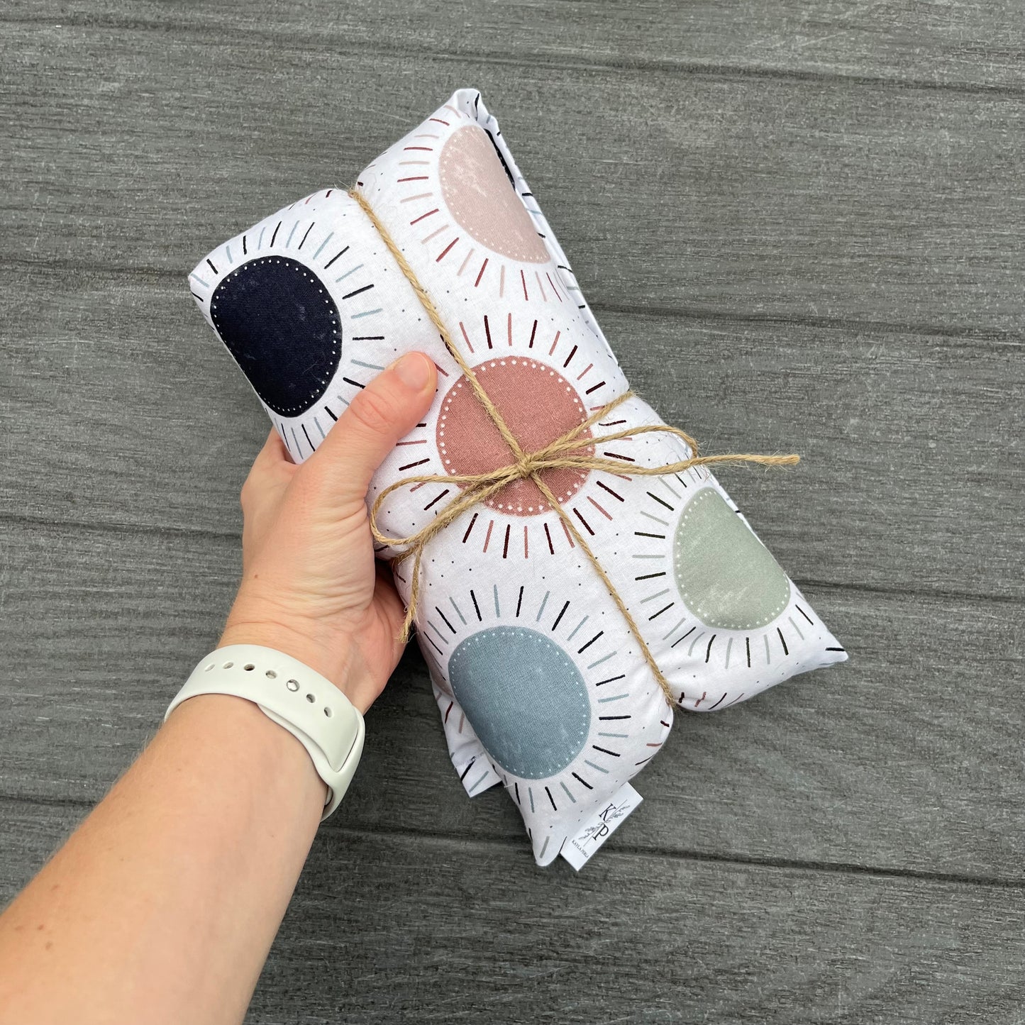 Pastel Sunshine - Lavender Rice Bag - Large Hot and Cold Pack