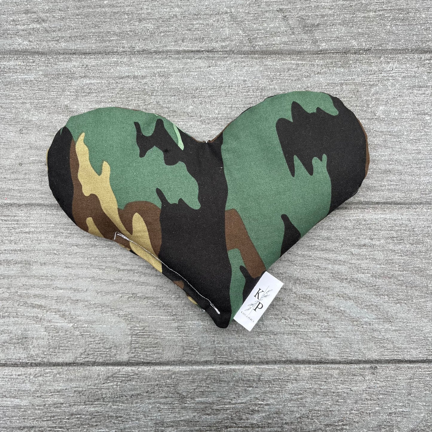 Camo - Heart Bag - Hot and Cold Pack - Eye Mask