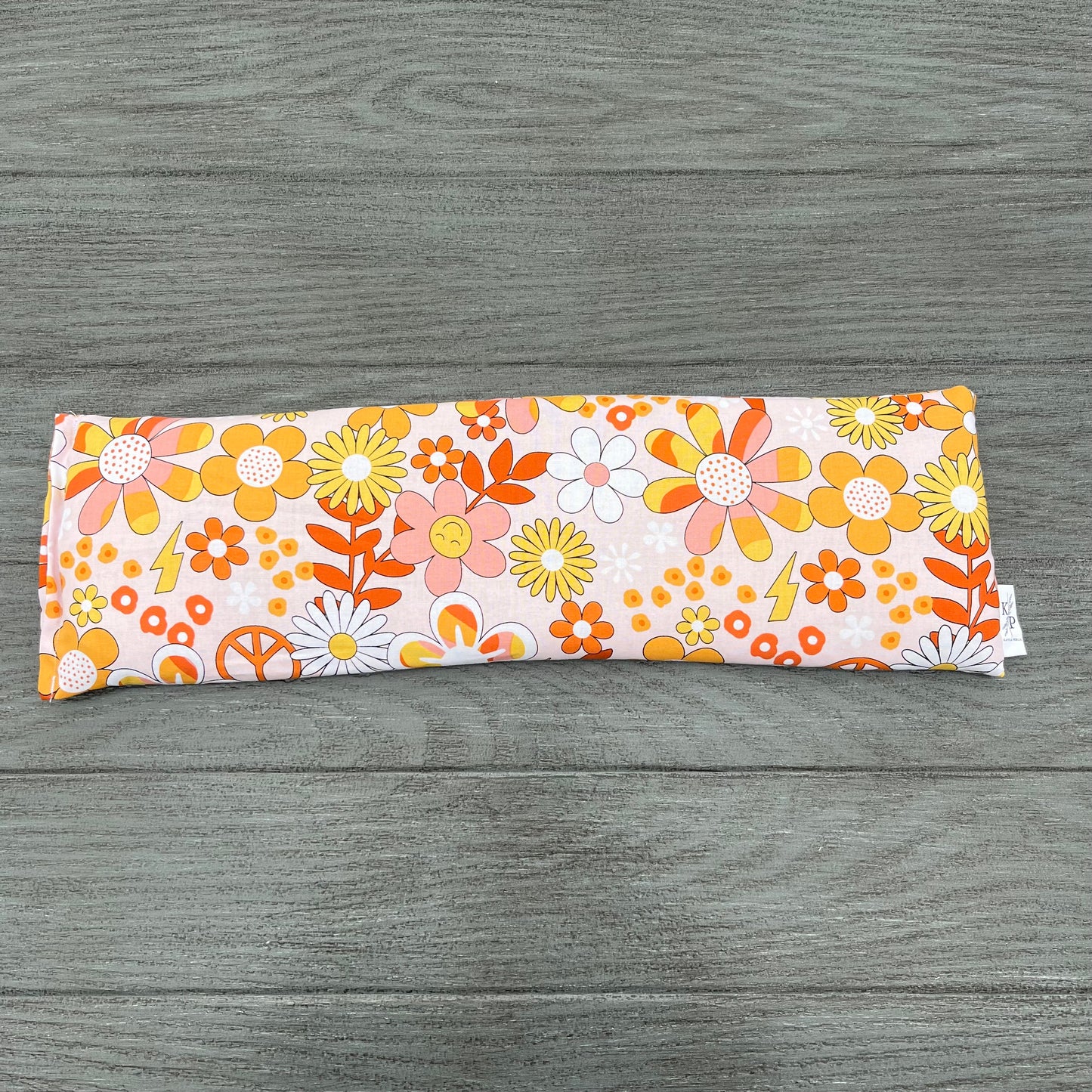 Peace, Love & Hippie - Lavender Rice Bag - Large Hot and Cold Pack