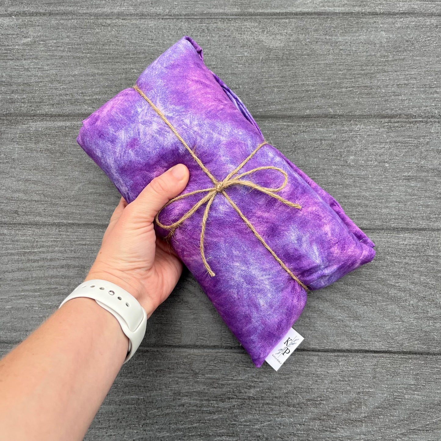 Purple Paradise - Lavender Rice Bag - Large Hot and Cold Pack
