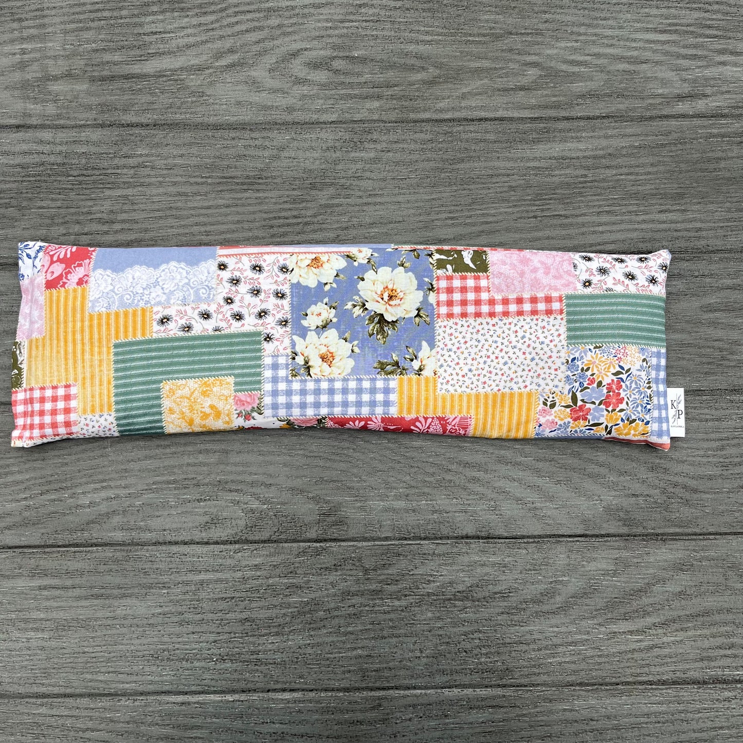 Old Fashion Patchwork - Lavender Rice Bag - Large Hot and Cold Pack