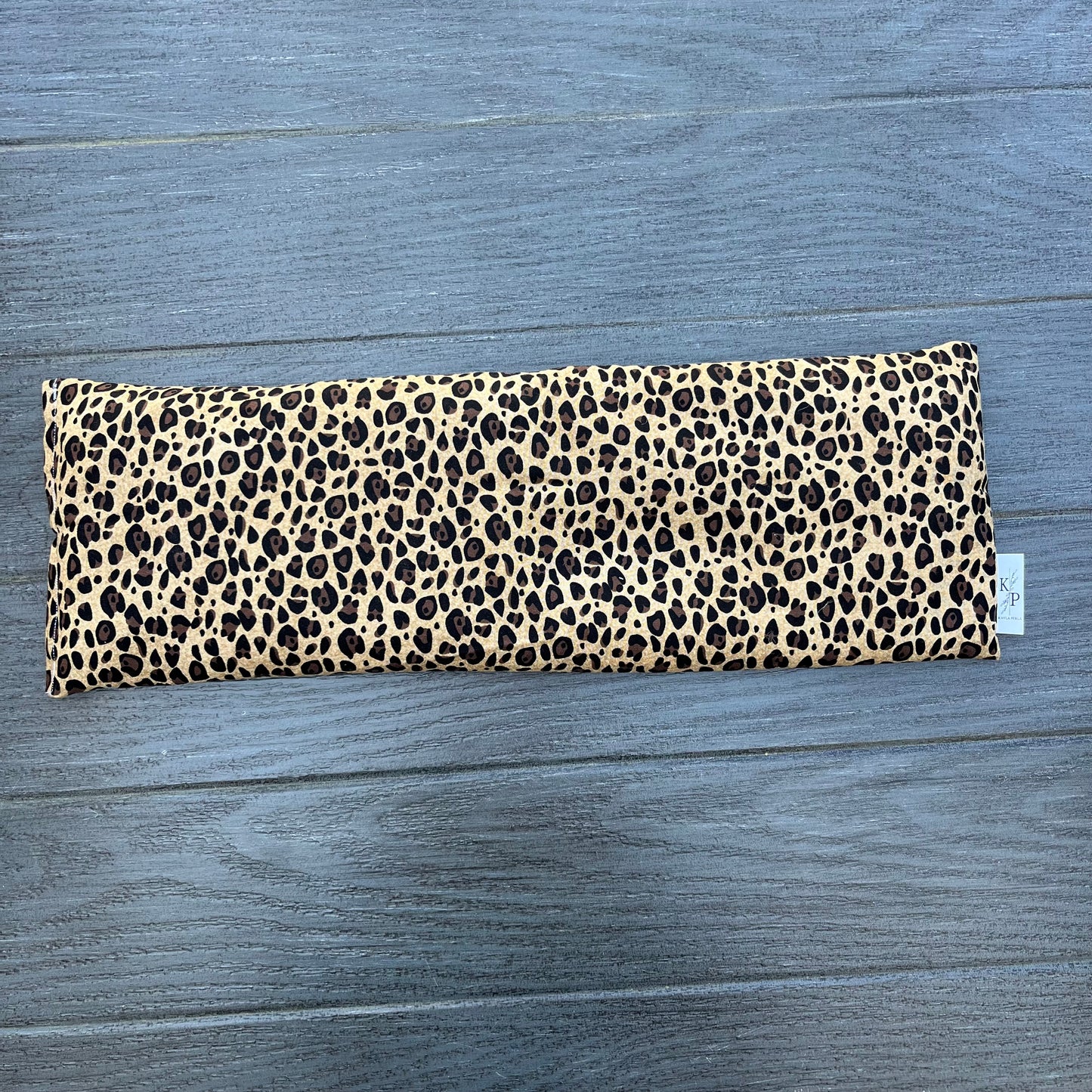 Cheetah Print- Lavender Rice Bag - Large Hot and Cold Pack