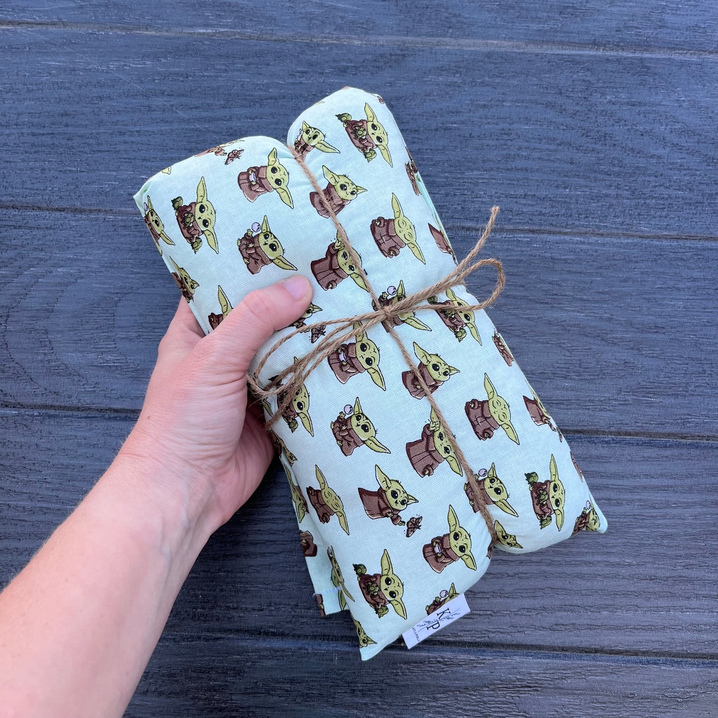 Yoda - Lavender Rice Bag - Large Hot and Cold Pack