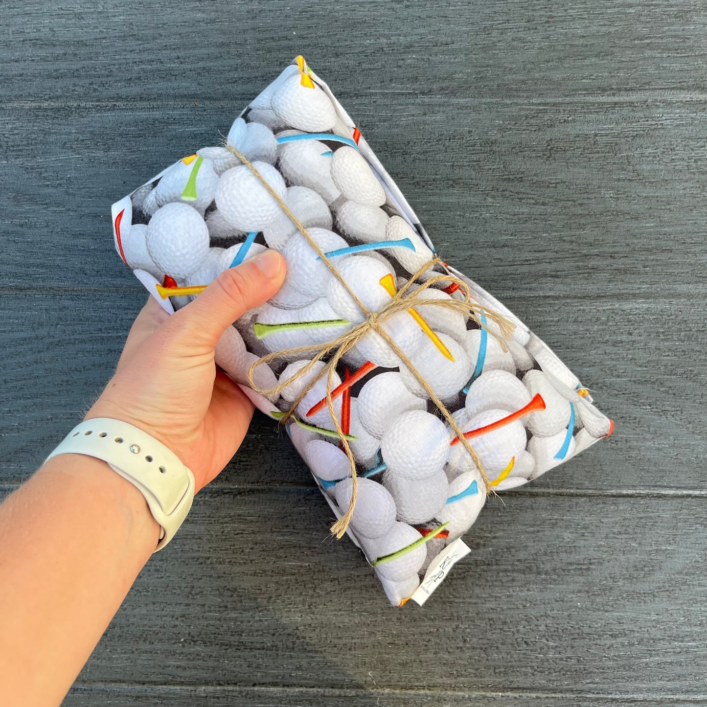 Golf - Lavender Rice Bag - Large Hot and Cold Pack