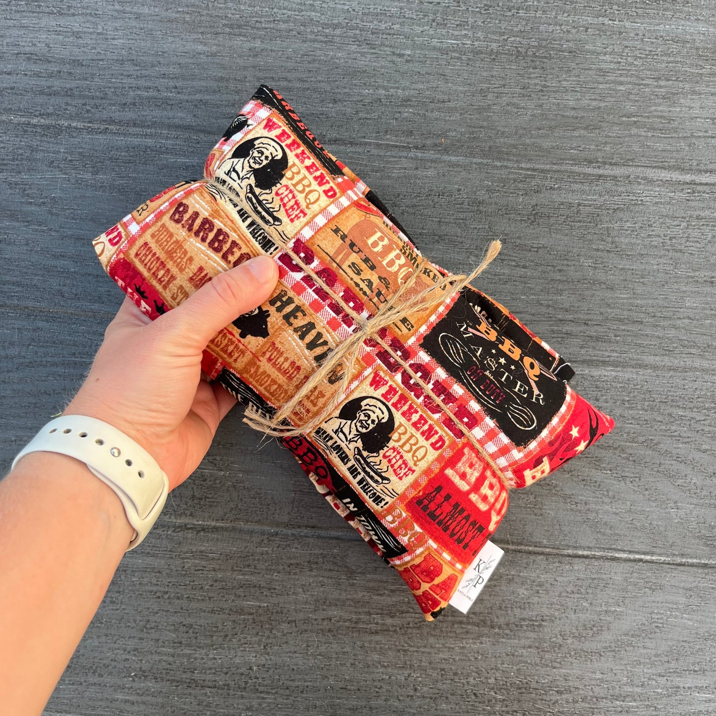 Grill Master - Lavender Rice Bag - Large Hot and Cold Pack