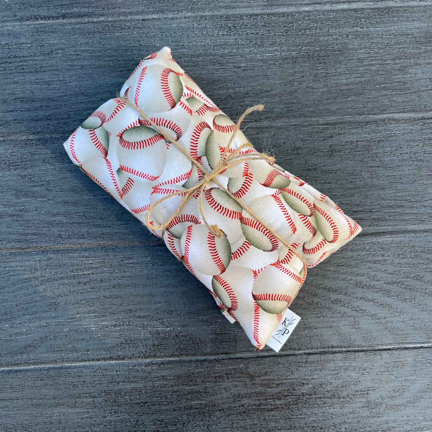 Baseball - Lavender Rice Bag - Large Hot and Cold Pack
