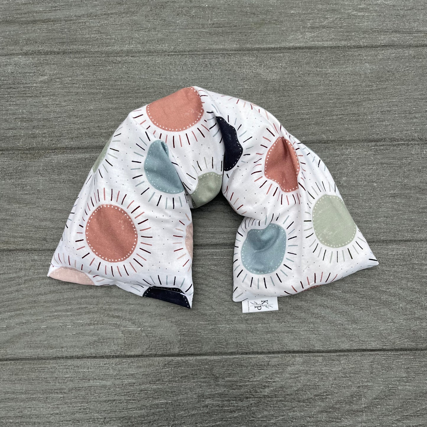 Pastel Sunshine - Lavender Rice Bag - Large Hot and Cold Pack