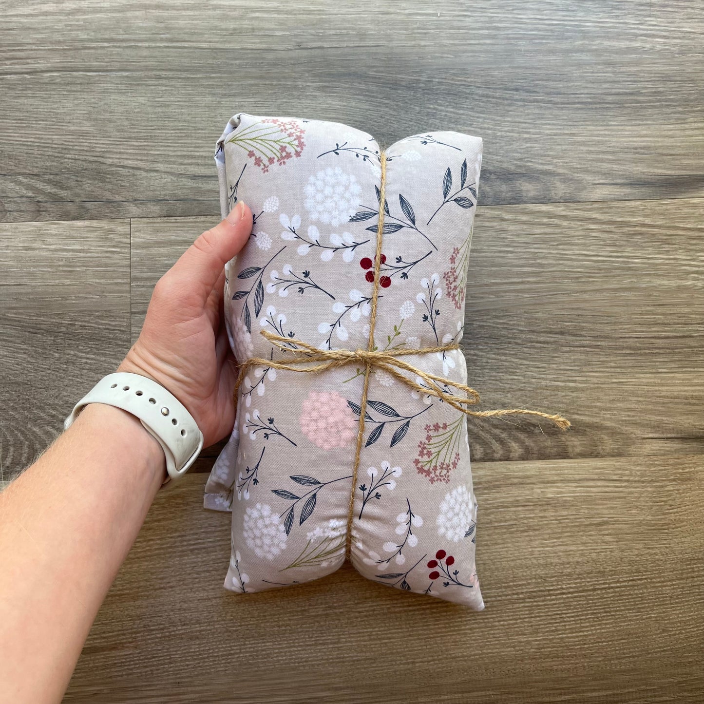 Pastel Flowers - Lavender Rice Bag - Large Hot and Cold Pack
