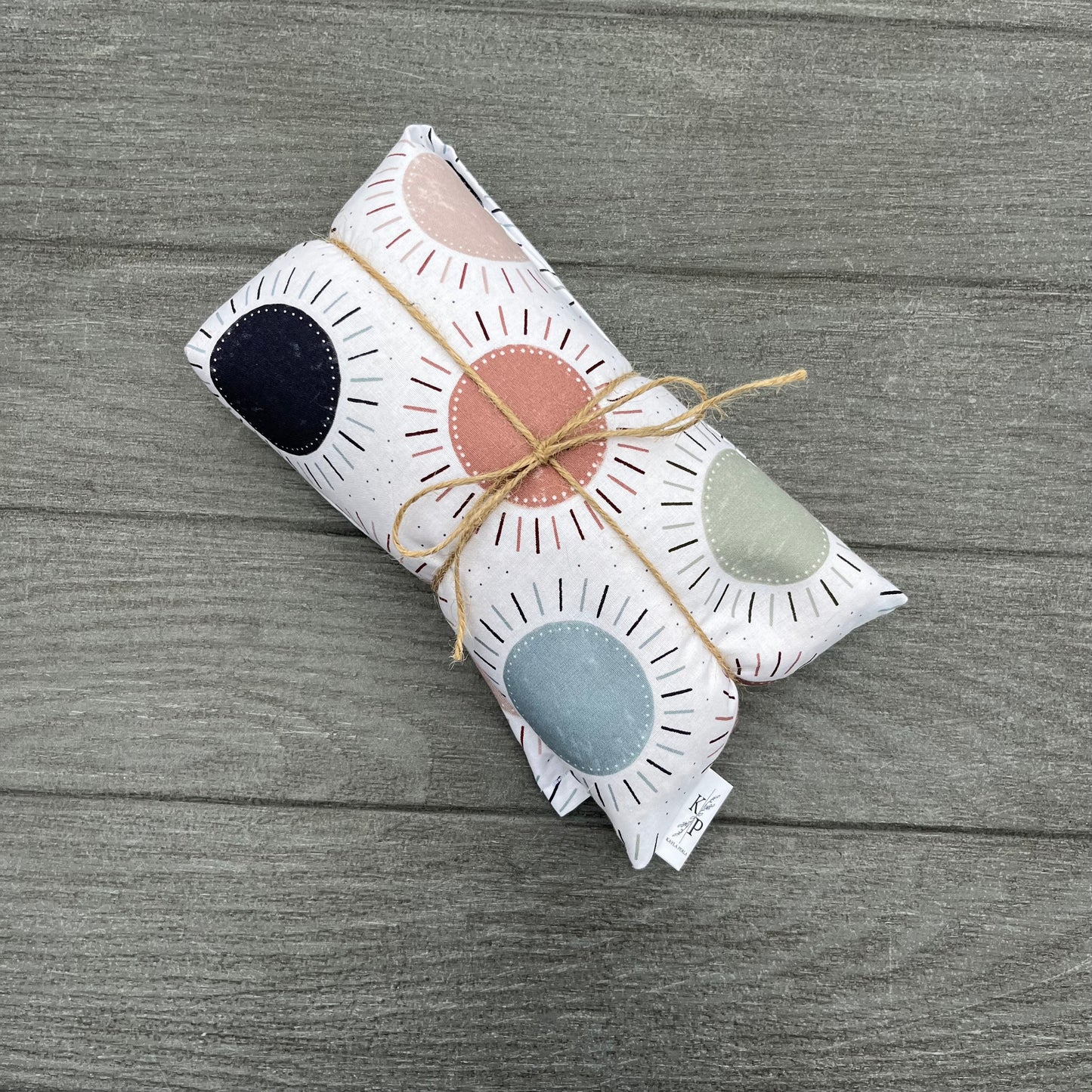 Pastel Sunshine - Lavender Rice Bag - Large Hot and Cold Pack