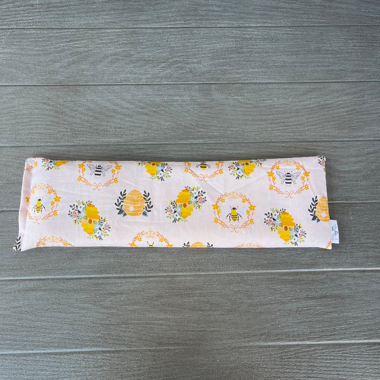 Honey Bees - Lavender Rice Bag - Large Hot and Cold Pack