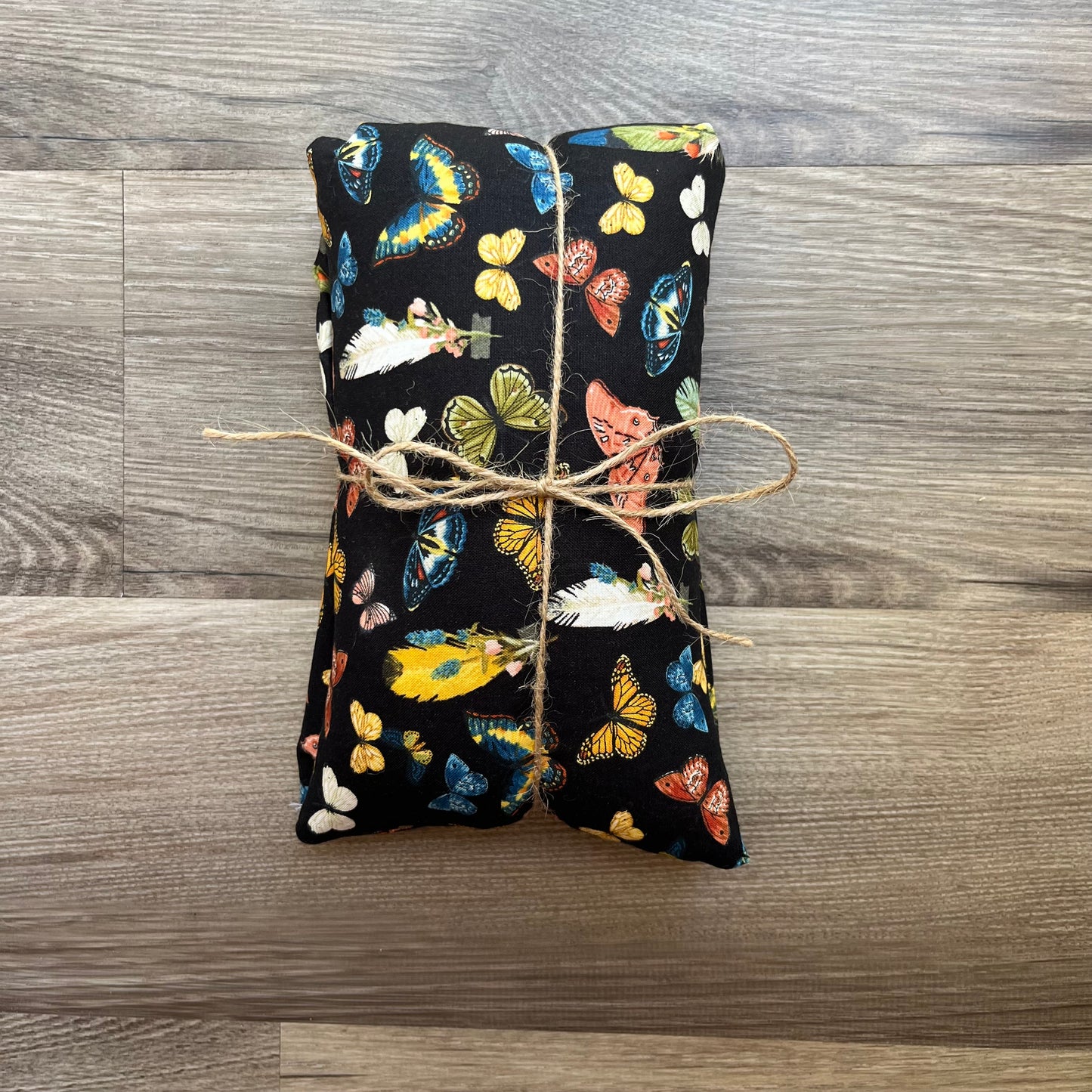 Butterfly Garden - Lavender Rice Bag - Large Hot and Cold Pack