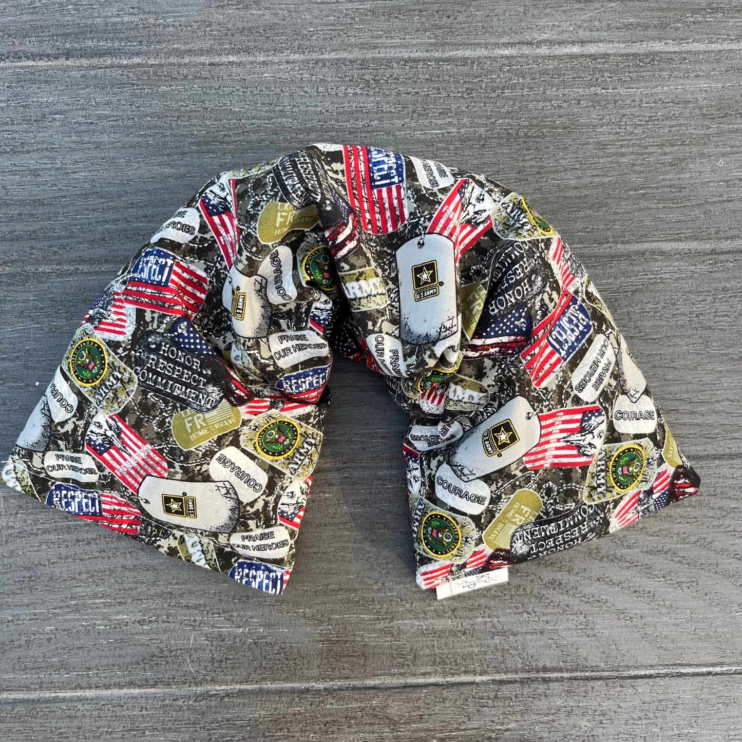 Military Print - Army - Lavender Rice Bag - Large Hot and Cold Pack