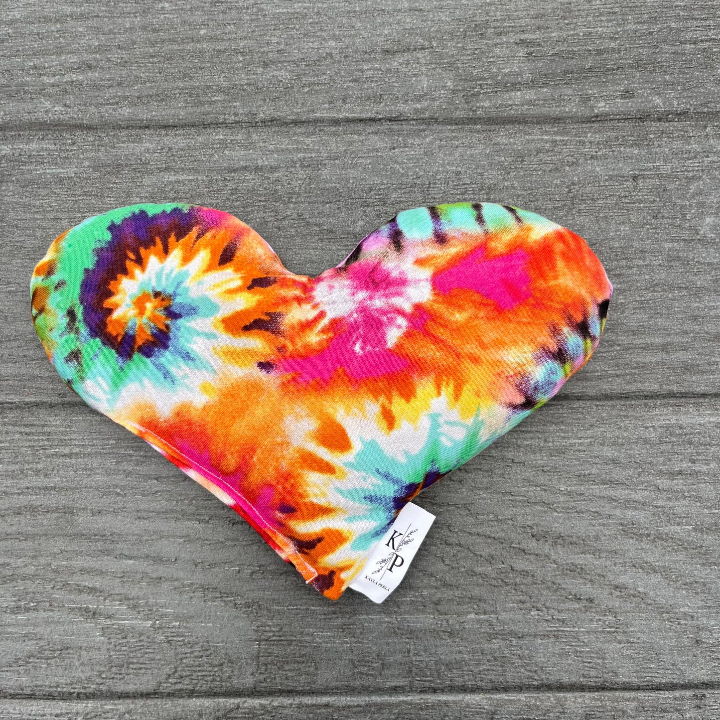 Tie-Dyed - Heart Bag - Hot and Cold Pack - Eye Mask