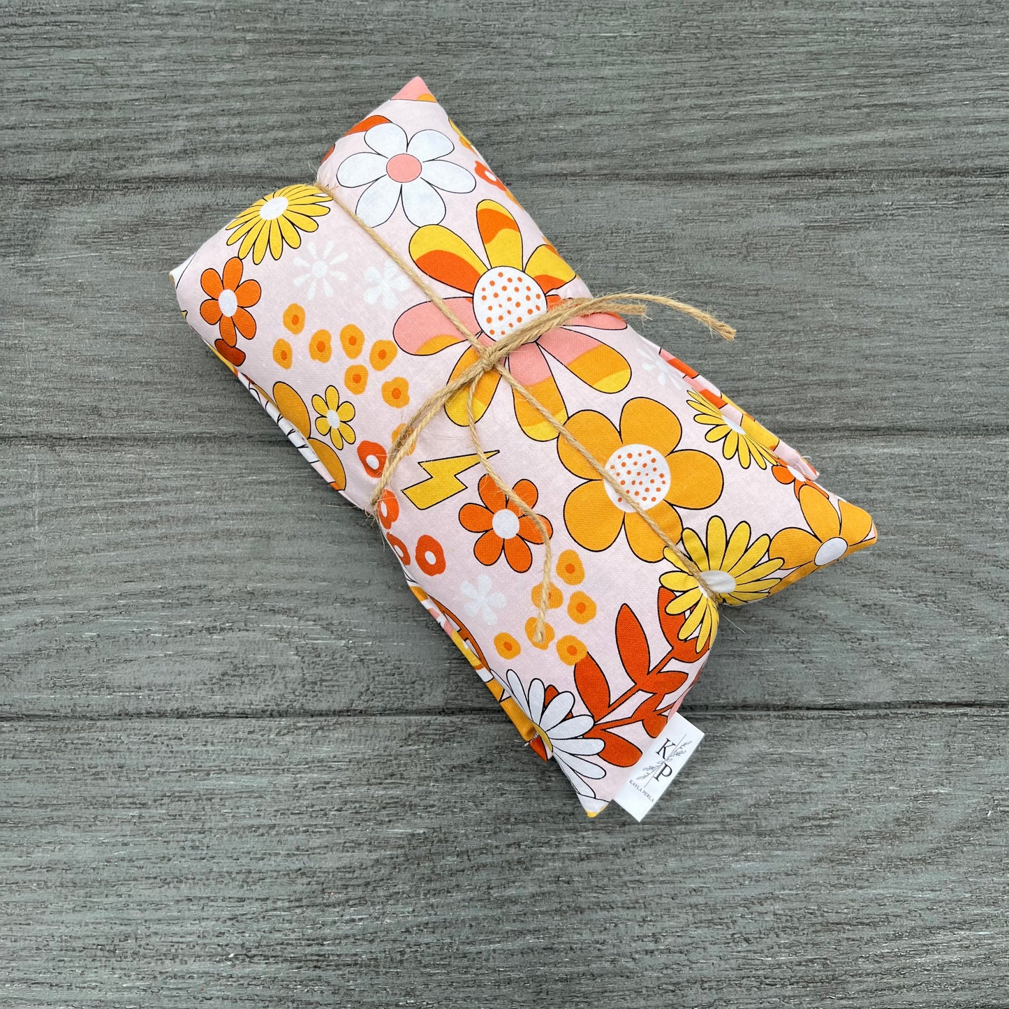 Peace, Love & Hippie - Lavender Rice Bag - Large Hot and Cold Pack