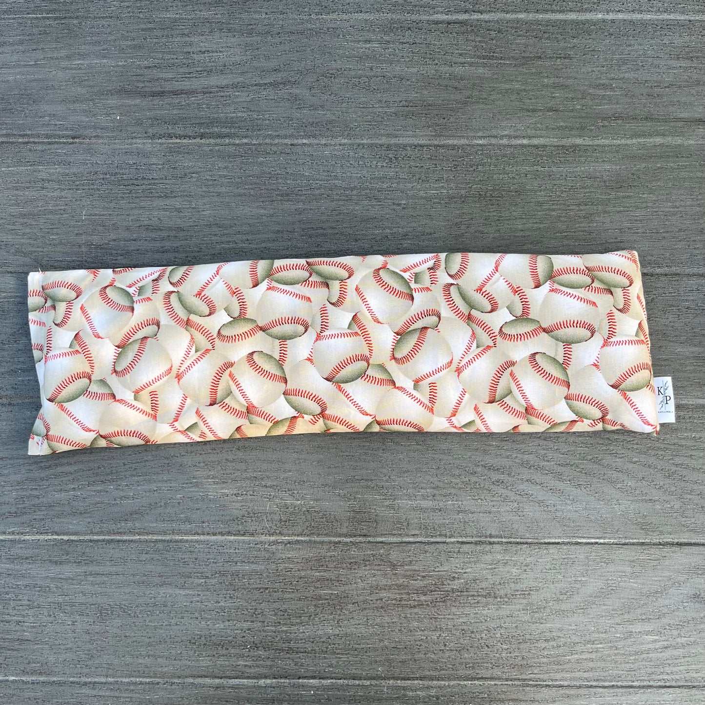 Baseball - Lavender Rice Bag - Large Hot and Cold Pack