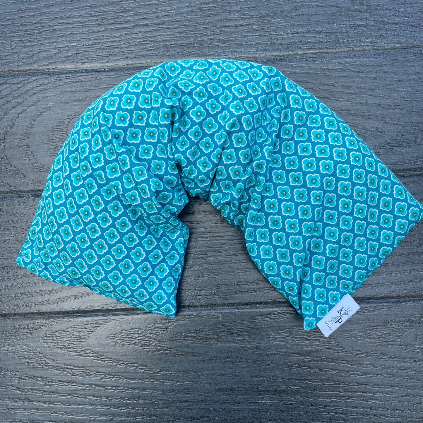 Teal - Lavender Rice Bag - Large Hot and Cold Pack