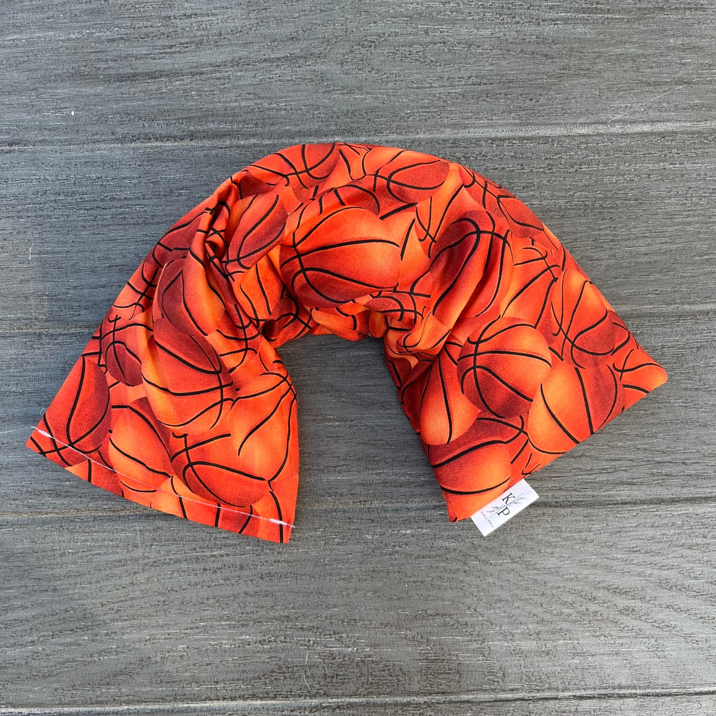 Basketball - Lavender Rice Bag - Large Hot and Cold Pack