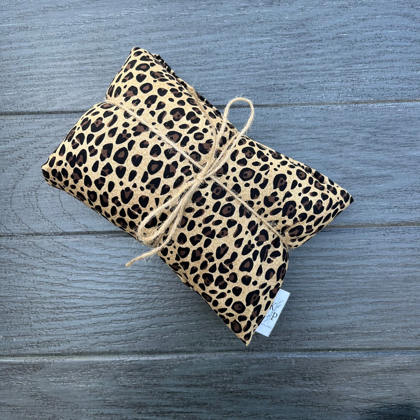 Cheetah Print- Lavender Rice Bag - Large Hot and Cold Pack