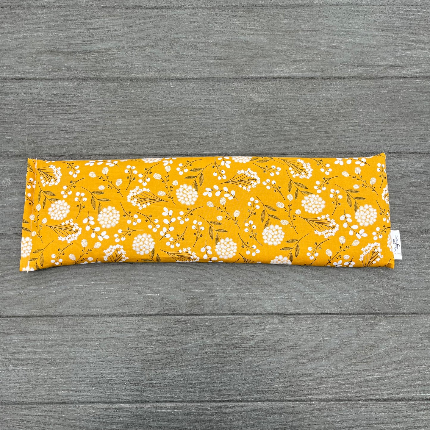 Golden Flower - Lavender Rice Bag - Large Hot and Cold Pack
