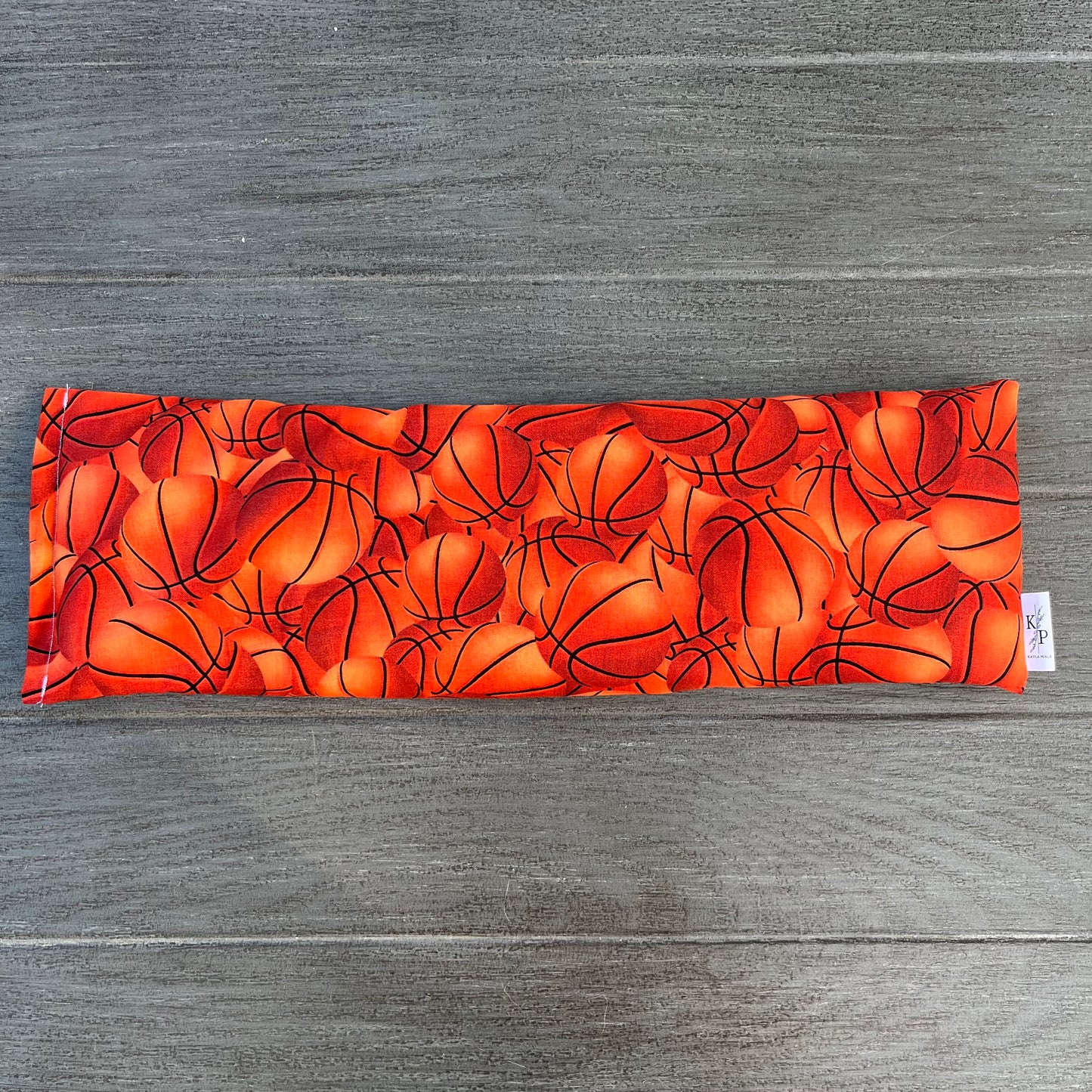 Basketball - Lavender Rice Bag - Large Hot and Cold Pack