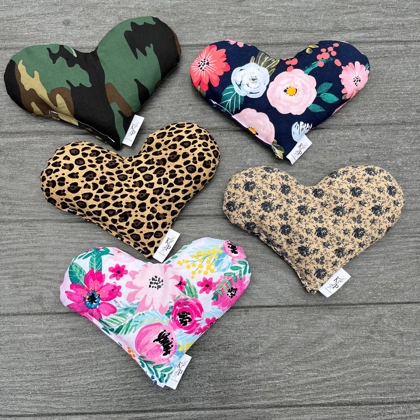 Smoke - Heart Bag - Hot and Cold Pack - Eye Mask