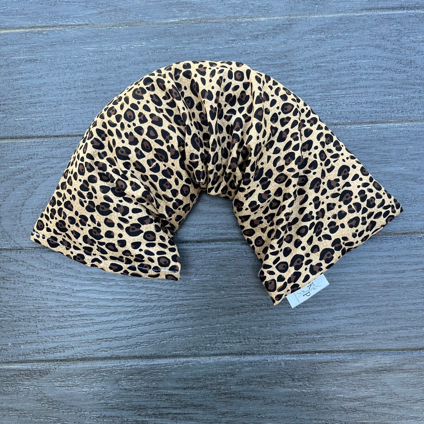 Cheetah Print- Lavender Rice Bag - Large Hot and Cold Pack