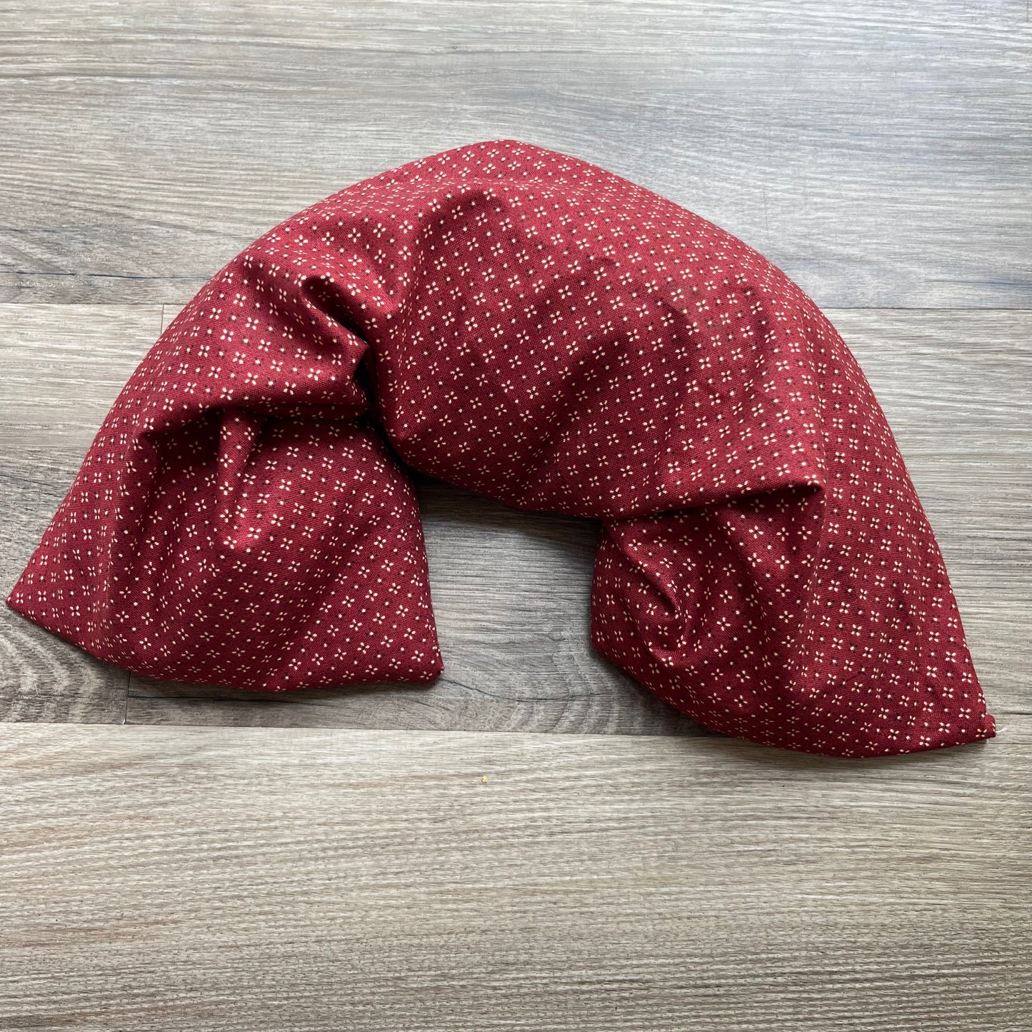 Red - Lavender Rice Bag - Large Hot and Cold Pack
