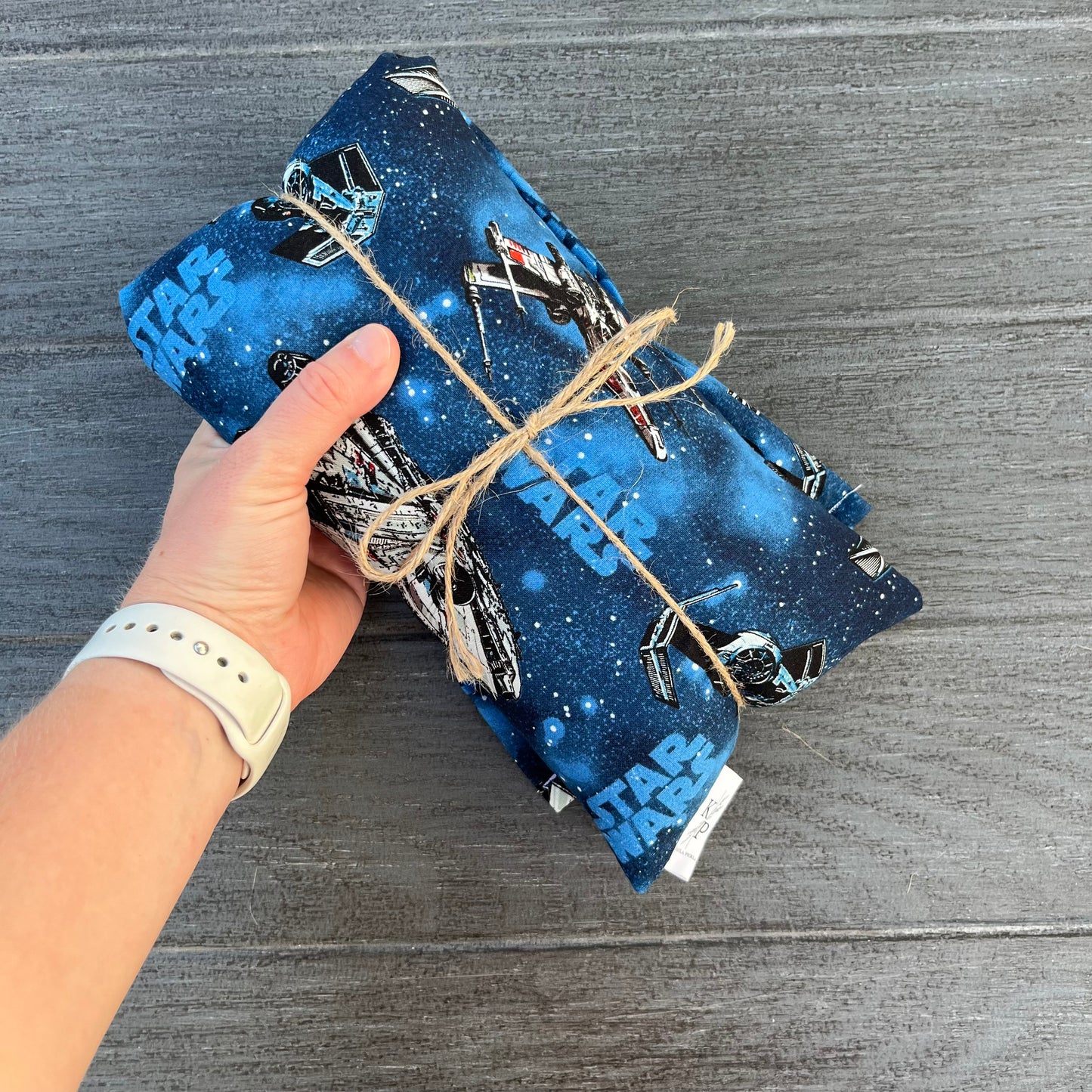 The Galaxy Far, Far Away - Lavender Rice Bag - Large Hot and Cold Pack
