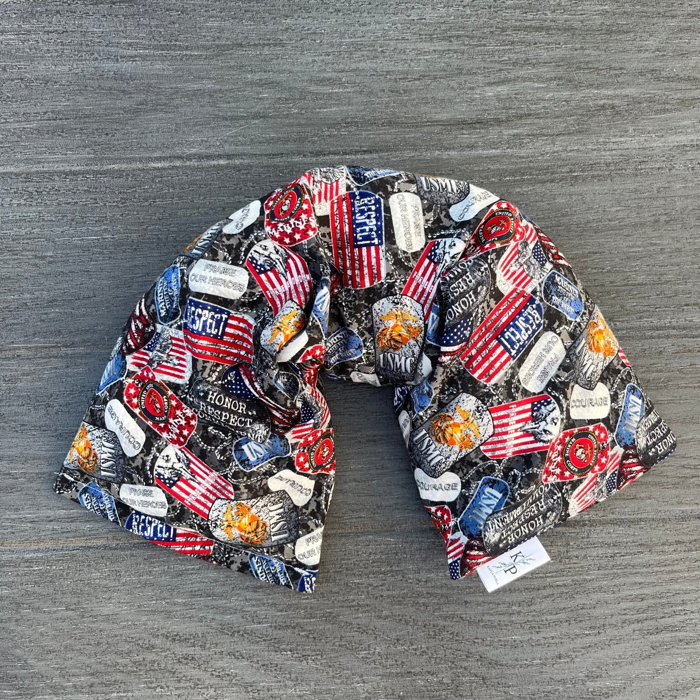 Military Print - USMC - Lavender Rice Bag - Large Hot and Cold Pack
