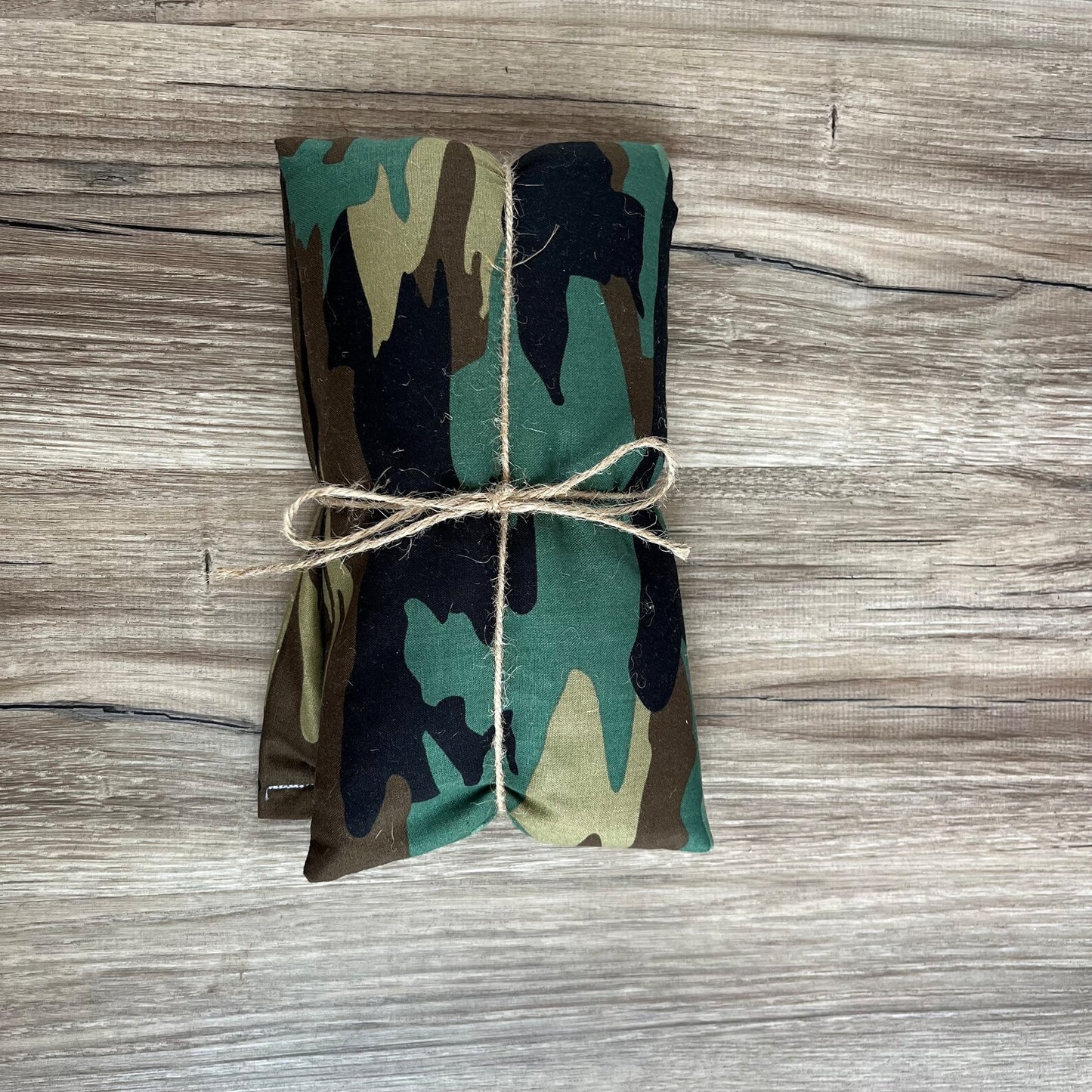 Camo- Lavender Rice Bag - Large Hot and Cold Pack